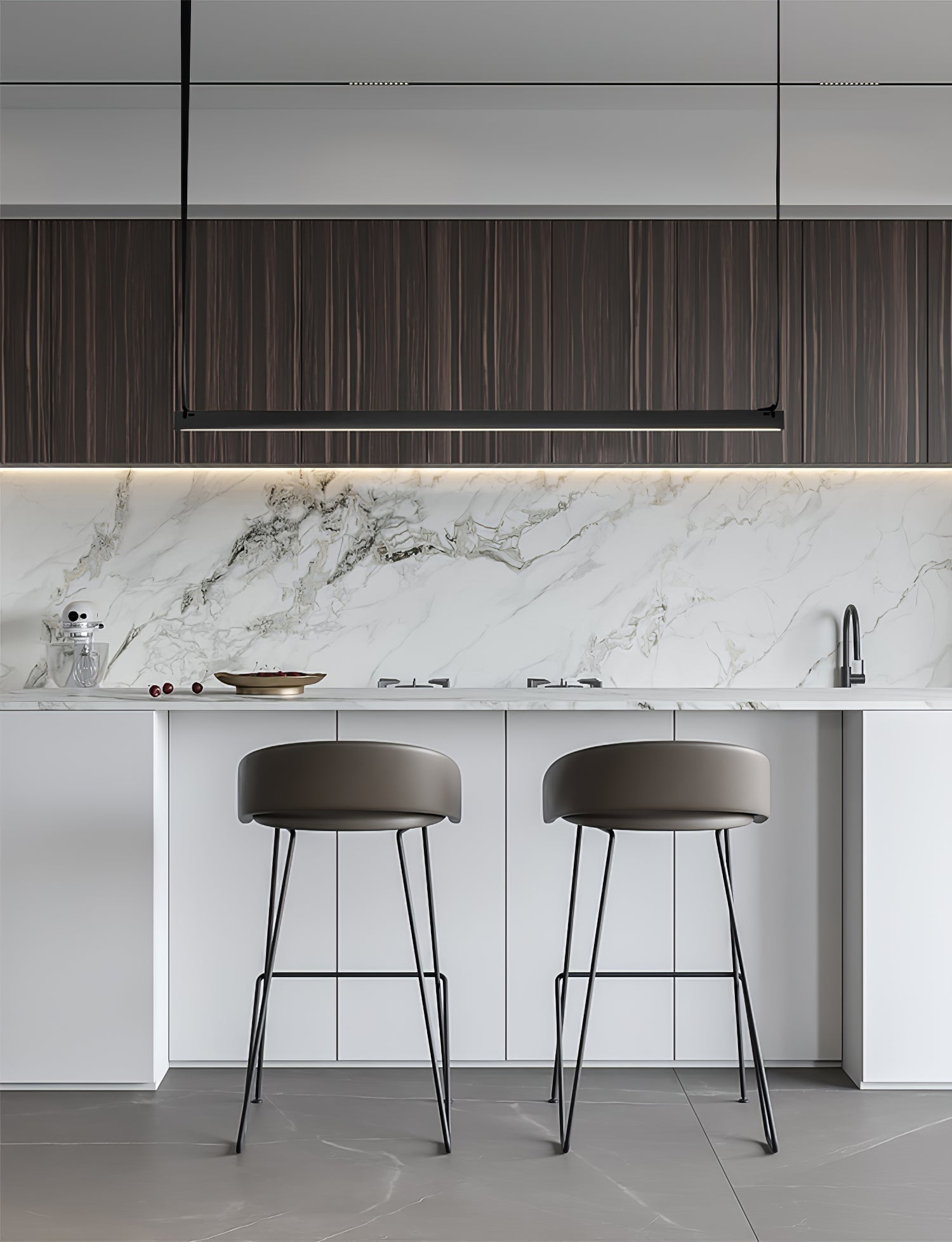 Gideon Minimalist Linear Pendant Light