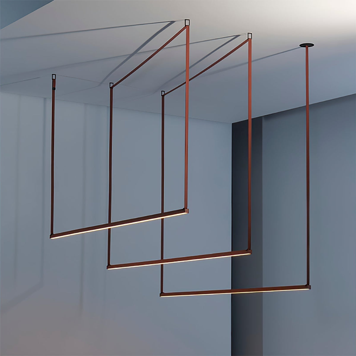 Gideon Minimalist Linear Pendant Light