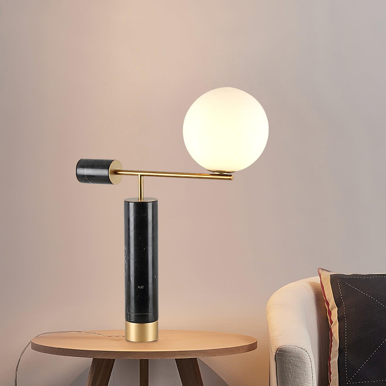 Eurrinion Balancing Marble Desk Lamp
