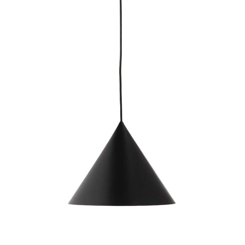 Caeluvyu Modern Minimalist Dark Metal Pendant Lamp