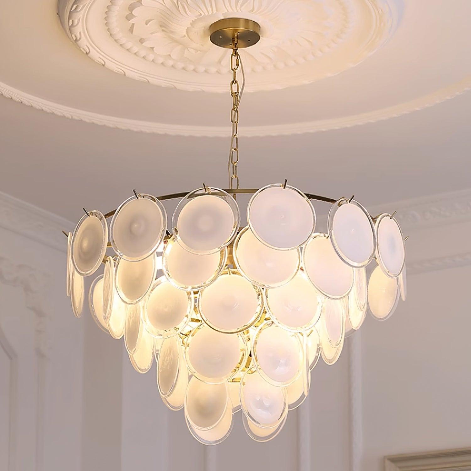 Noelia Glass Chandelier Light