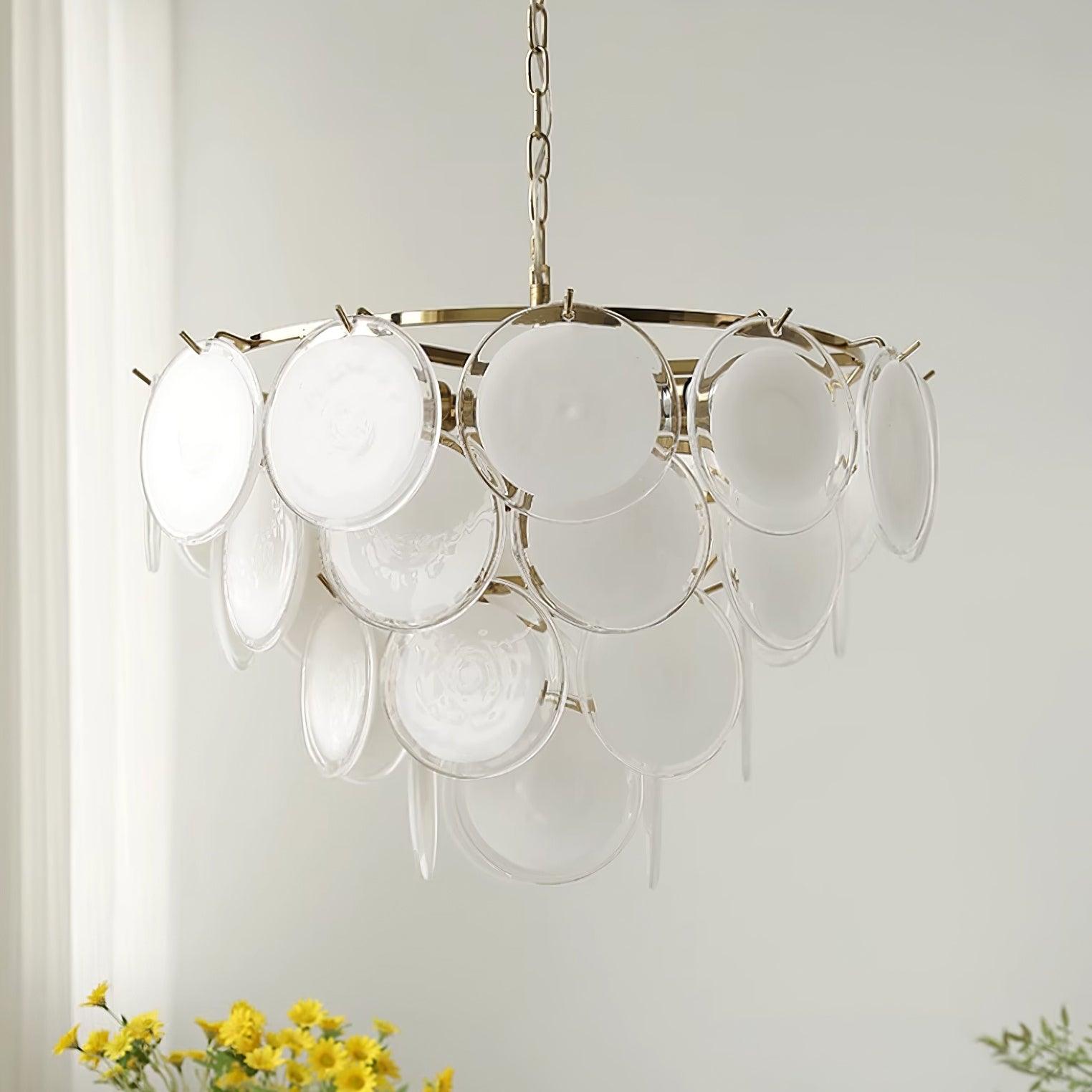 Noelia Glass Chandelier Light