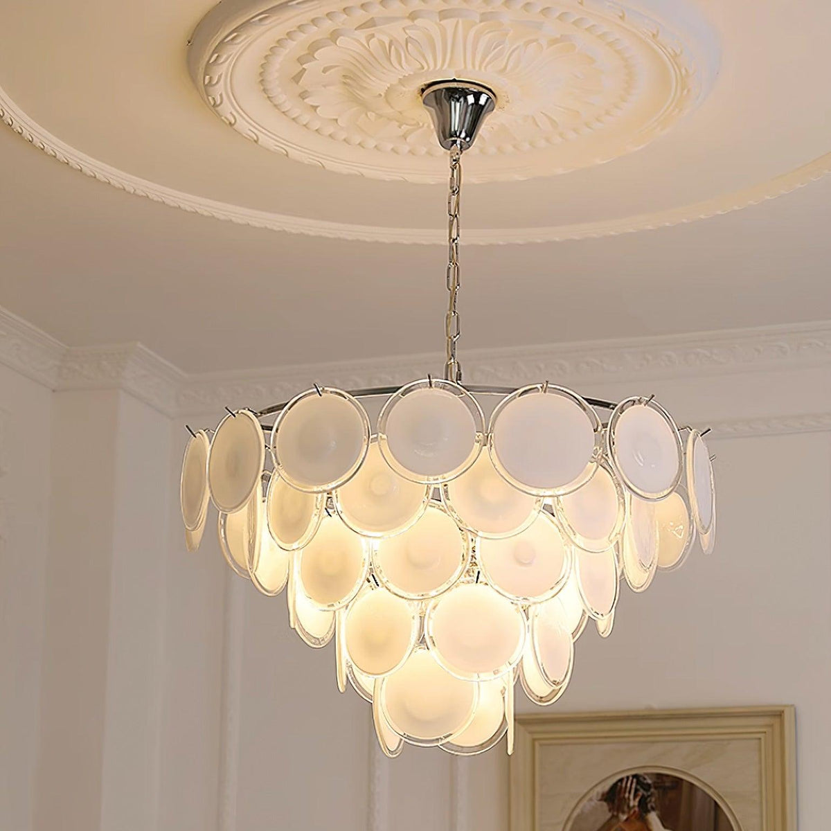 Noelia Glass Chandelier Light