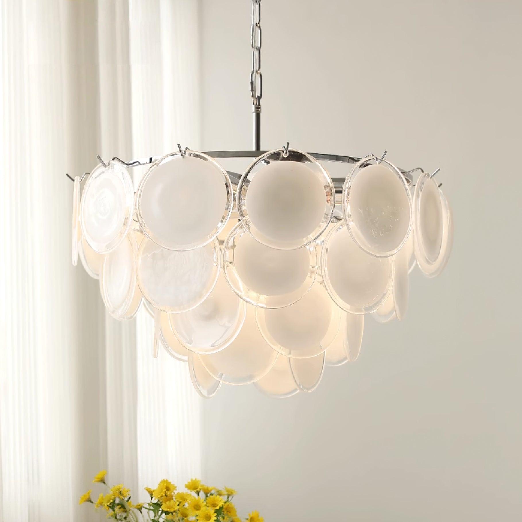 Noelia Glass Chandelier Light