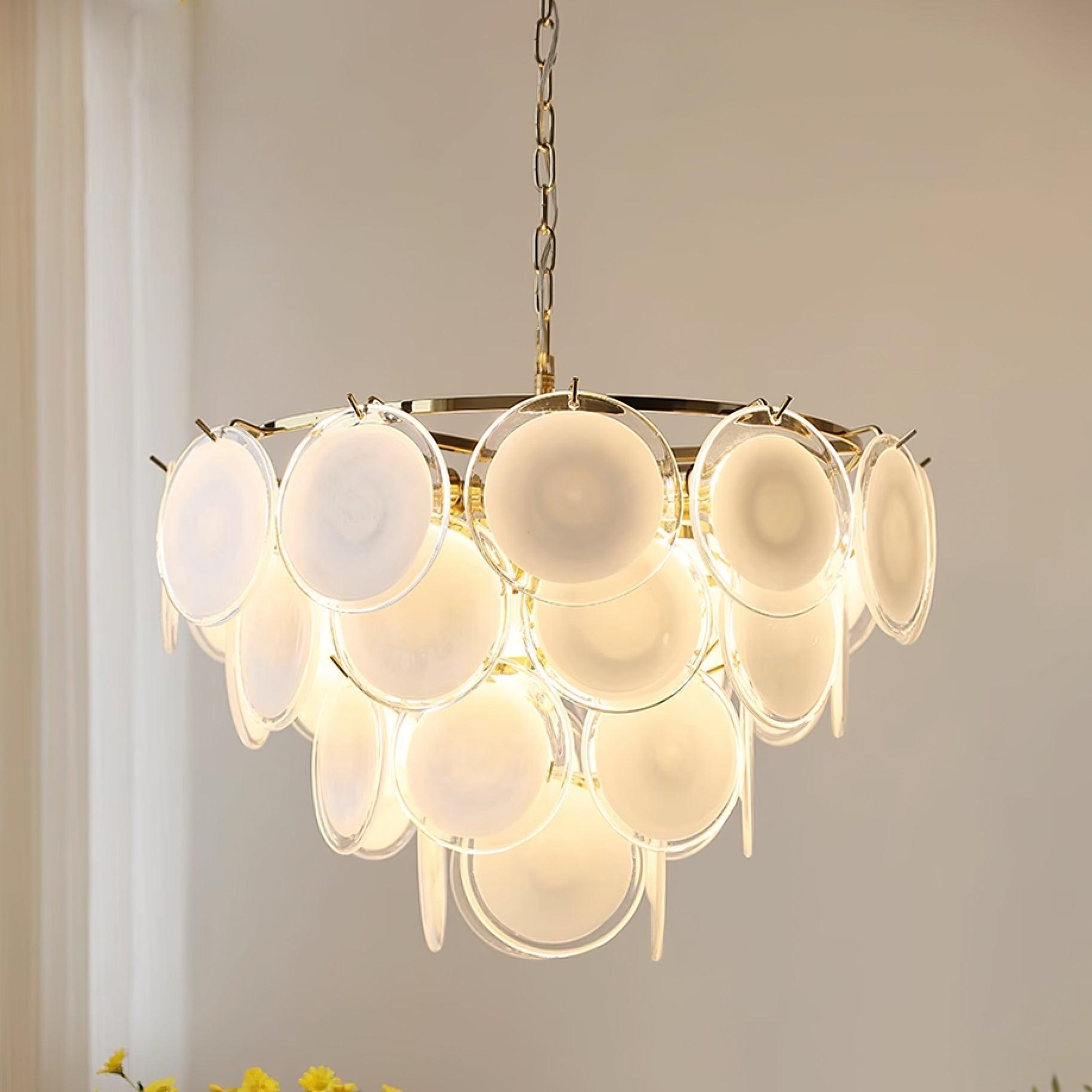 Noelia Glass Chandelier Light