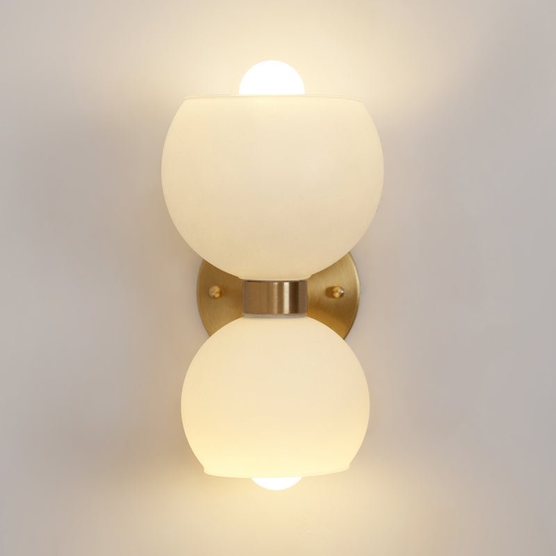 Umarion Round Pearl Glass Sconce Wall lamp