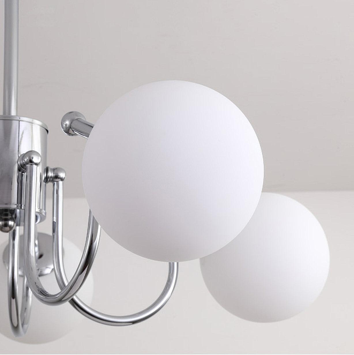 Tave Chandelier Globe Chrome Modern