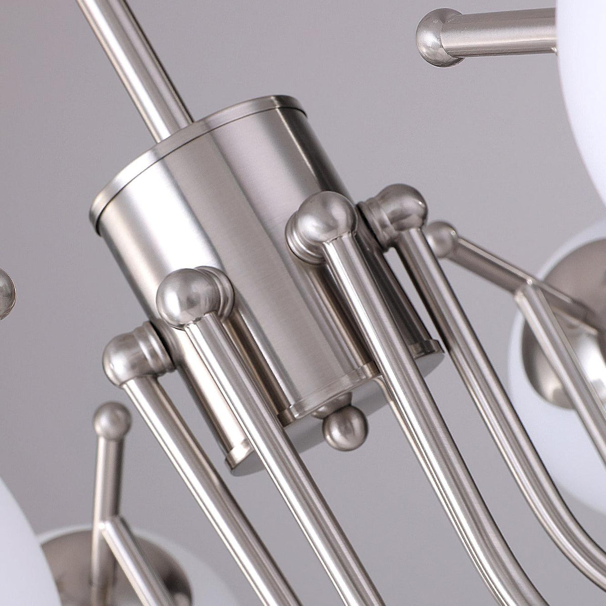 Tave Chandelier Globe Chrome Modern