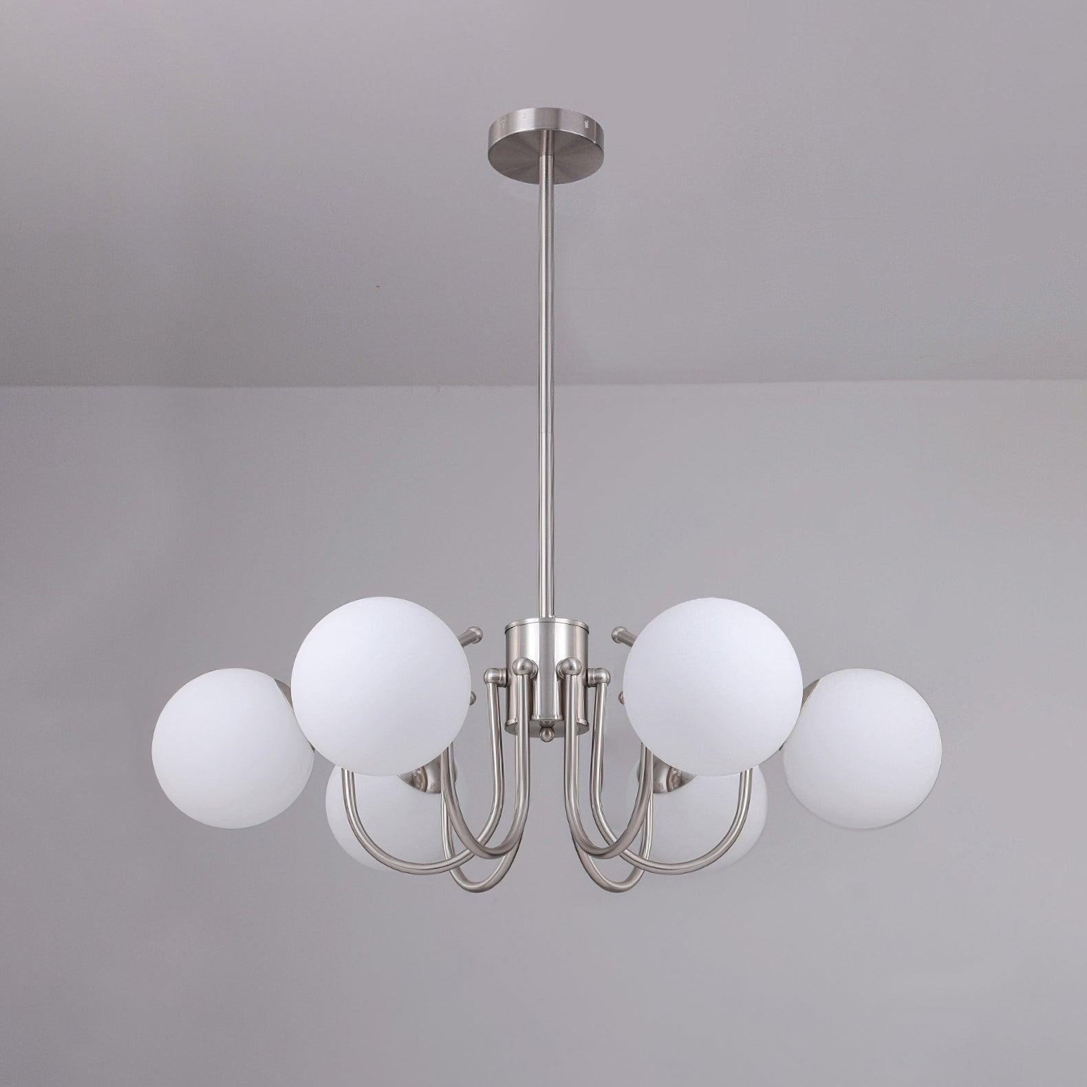 Tave Chandelier Globe Chrome Modern