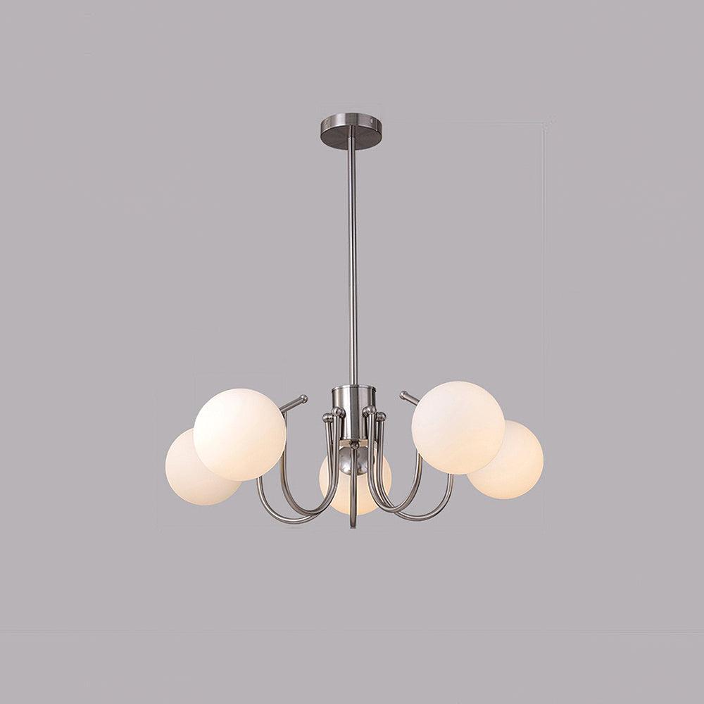 Tave Chandelier Globe Chrome Modern