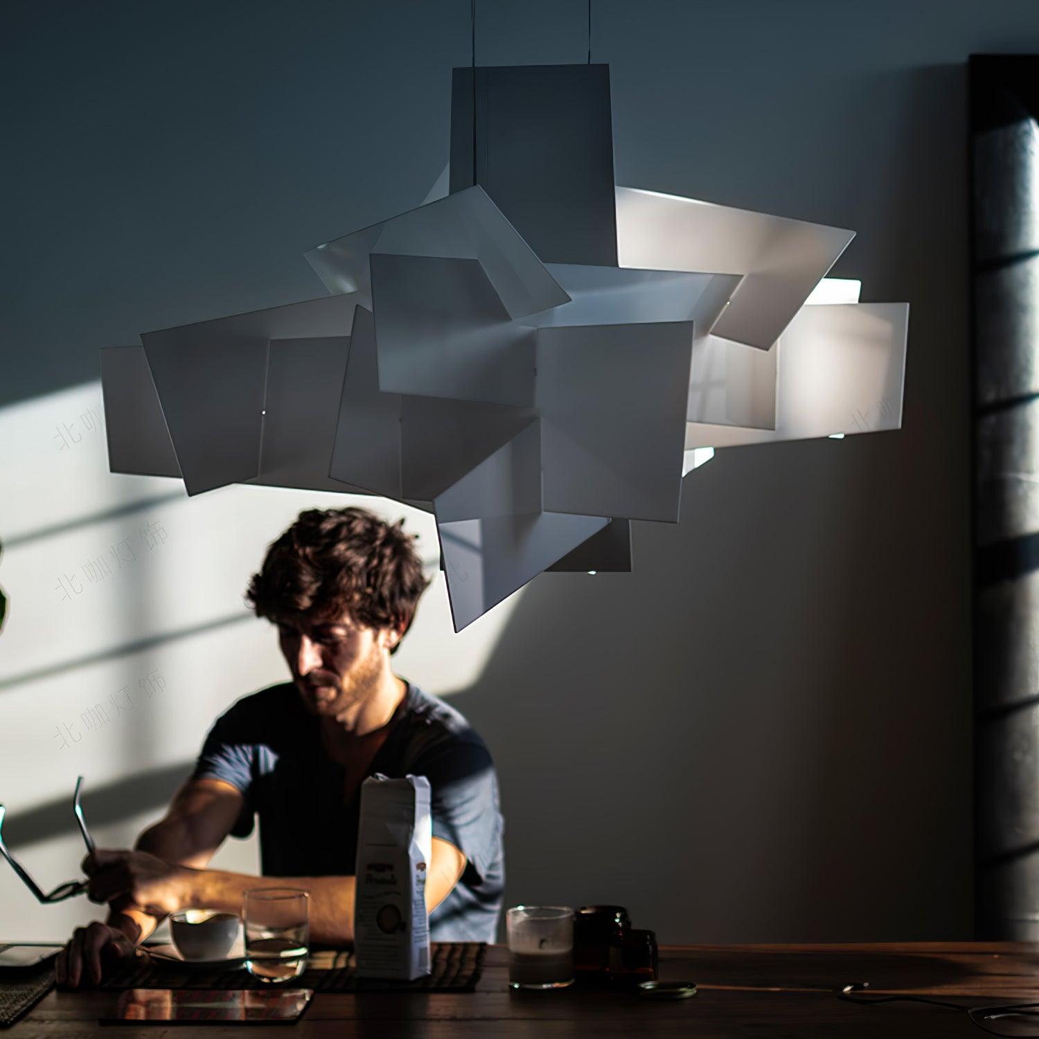 Ultalus Origami Starburst Pendant Light