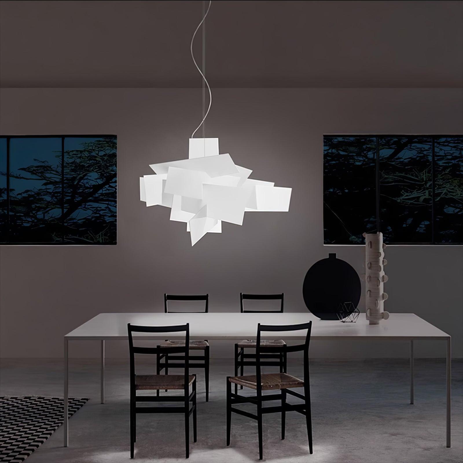 Ultalus Origami Starburst Pendant Light