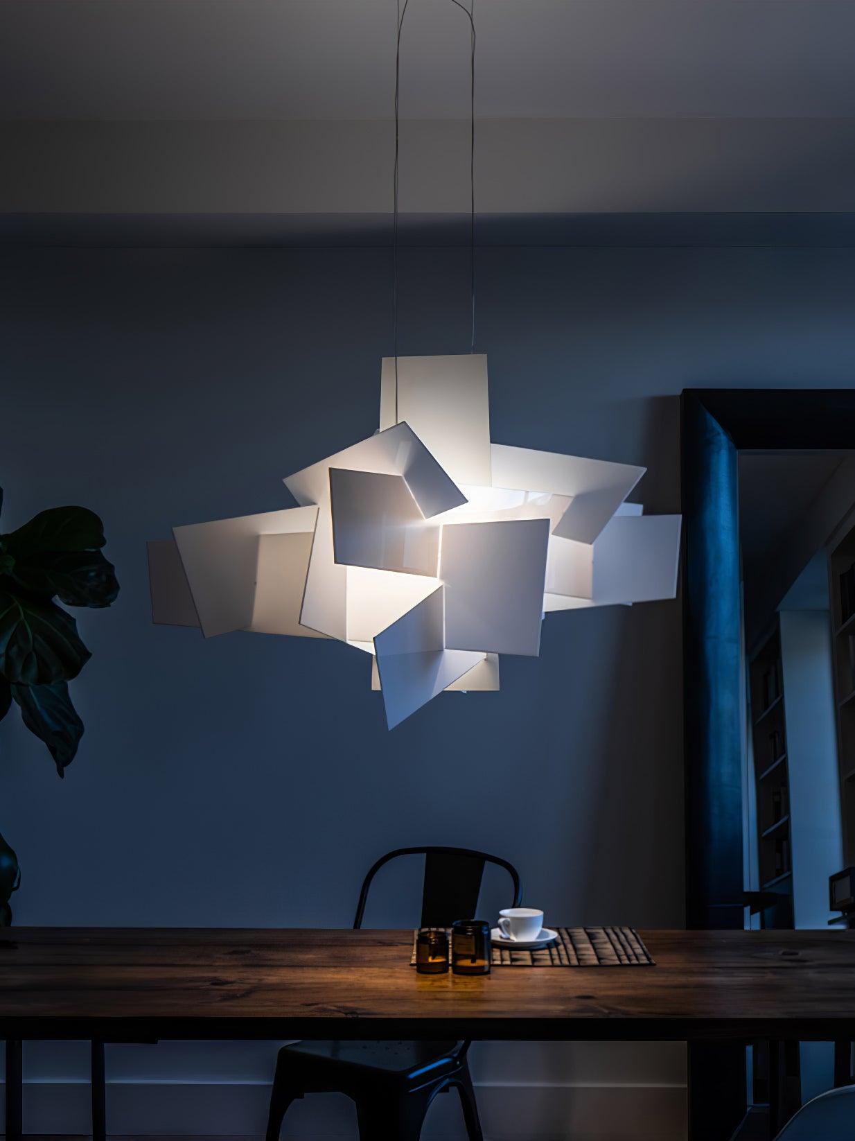 Ultalus Origami Starburst Pendant Light