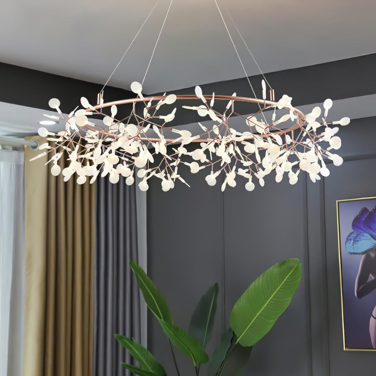 Dore Chandelier Firefly Branch LED