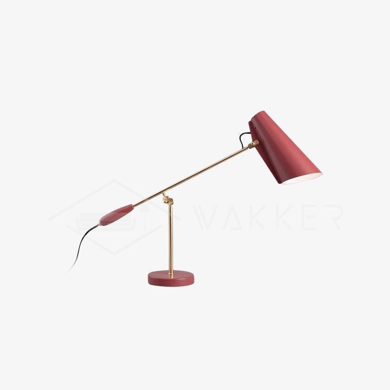 Orbix Steel Mid-Century Table Lamp - Neutral Decor