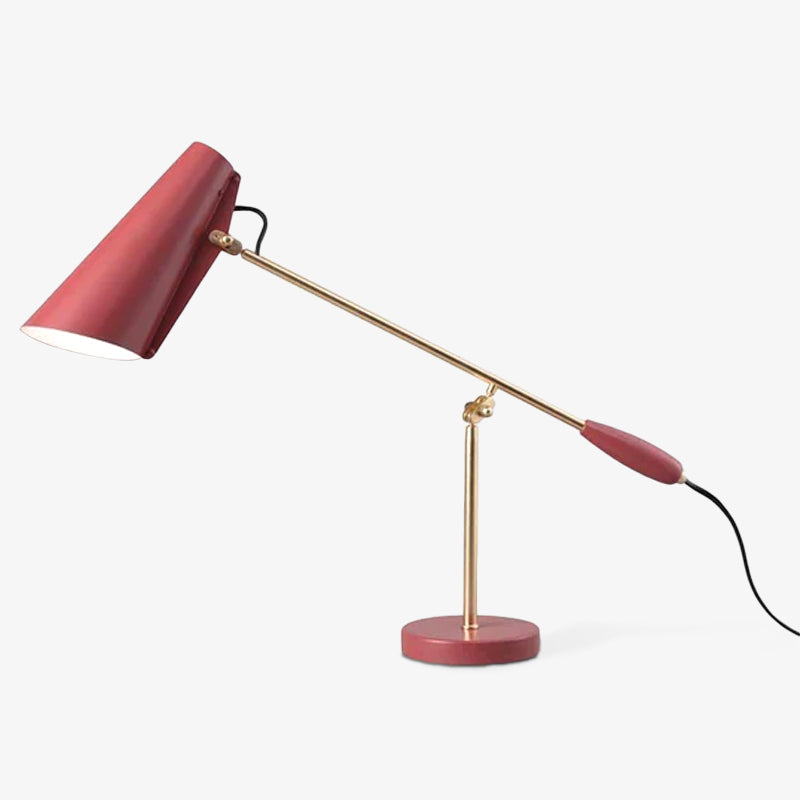 Orbix Steel Mid-Century Table Lamp - Neutral Decor