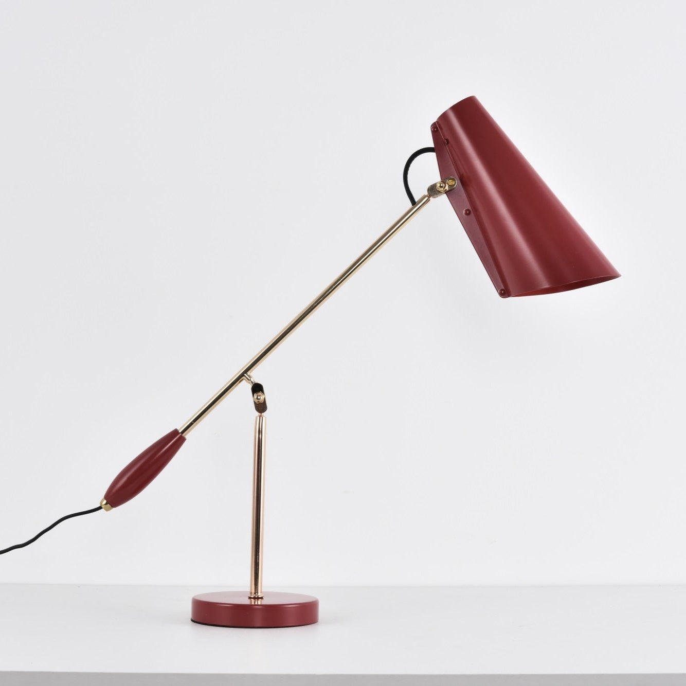 Orbix Steel Mid-Century Table Lamp