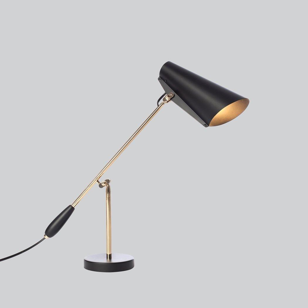 Orbix Steel Mid-Century Table Lamp