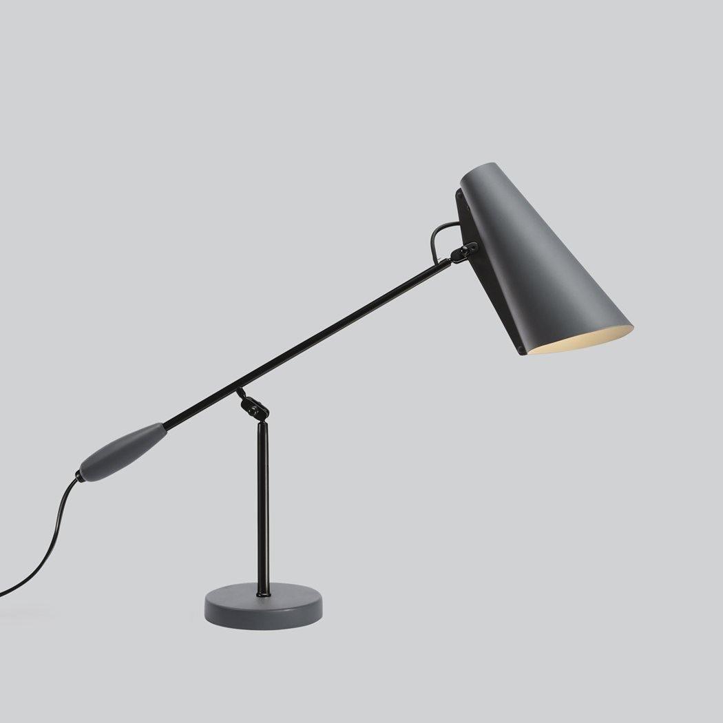 Orbix Steel Mid-Century Table Lamp - Neutral Decor