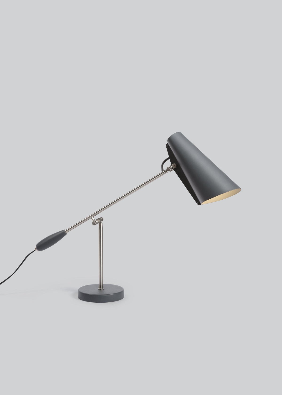 Orbix Steel Mid-Century Table Lamp