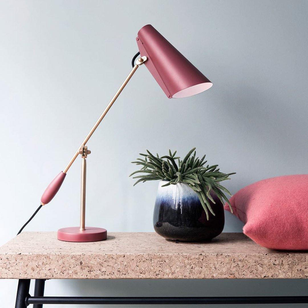 Orbix Steel Mid-Century Table Lamp