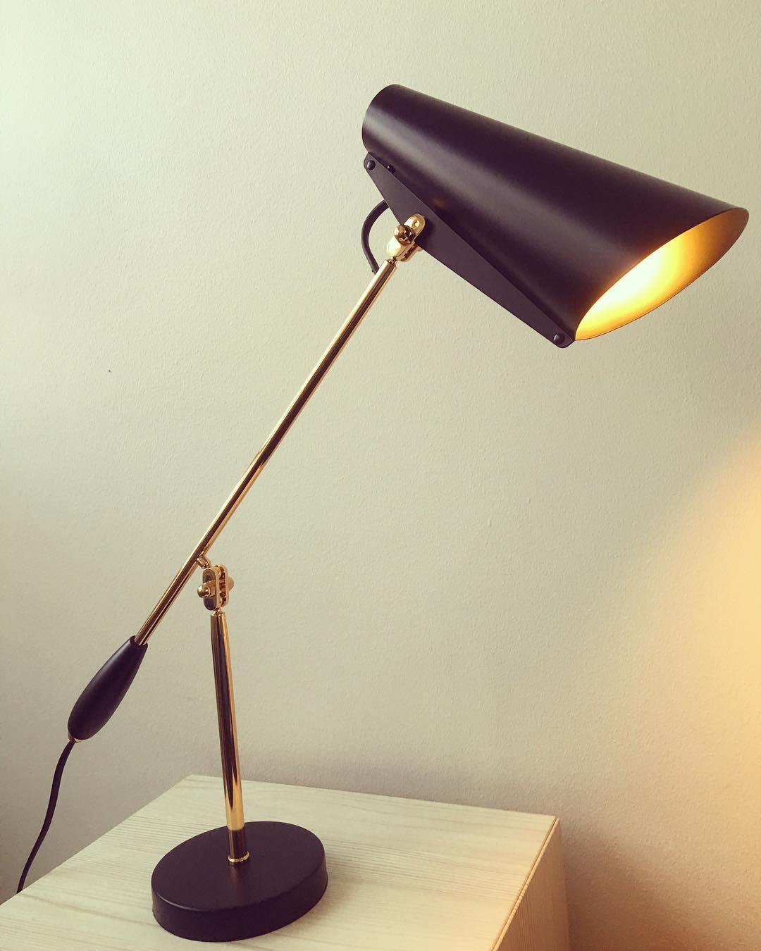 Orbix Steel Mid-Century Table Lamp