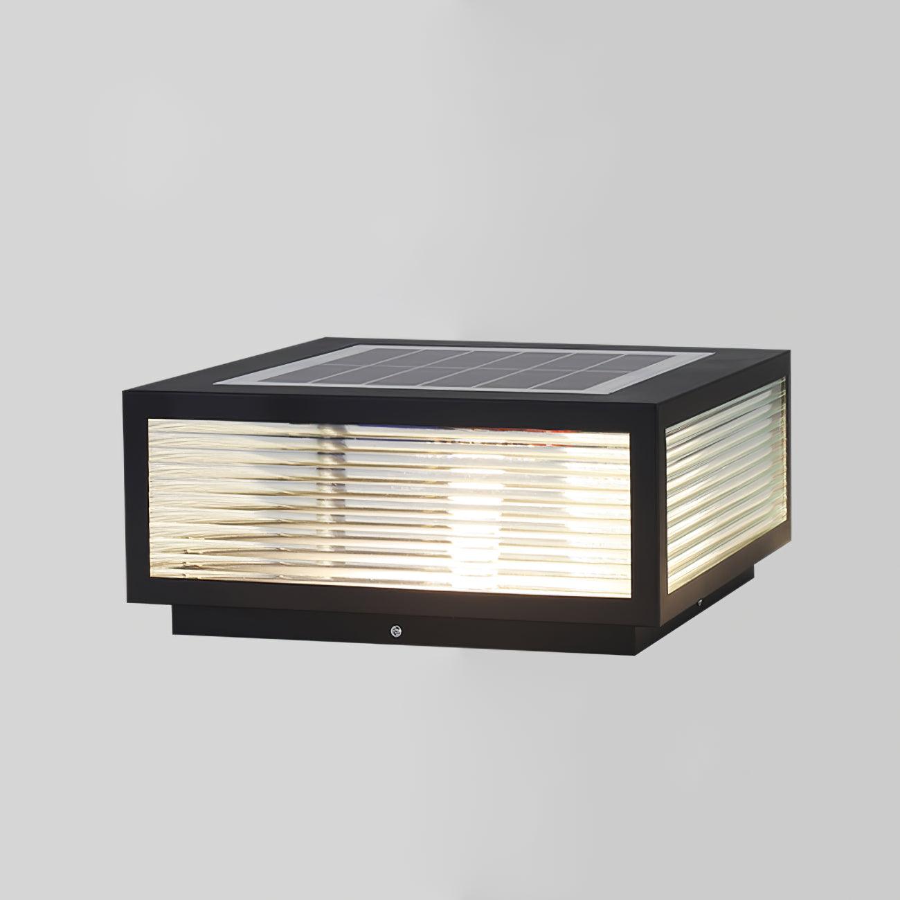 Gage Traditional Natural Glass Outdoor Light