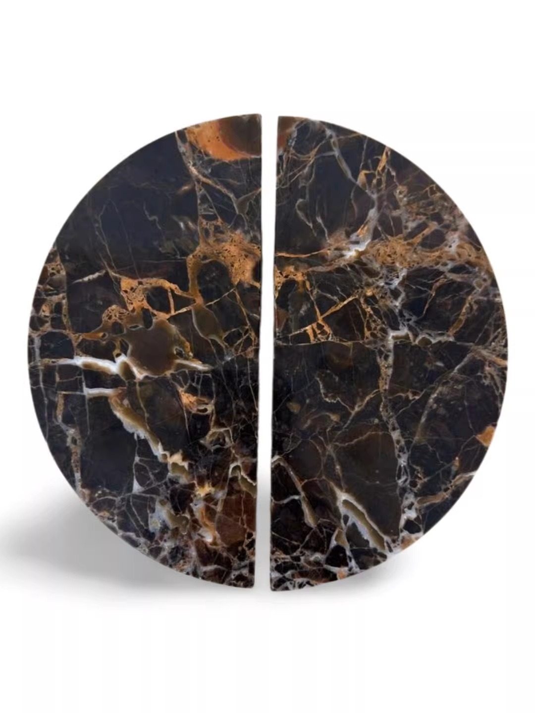 Dyrha Coffee Marble Door Handle