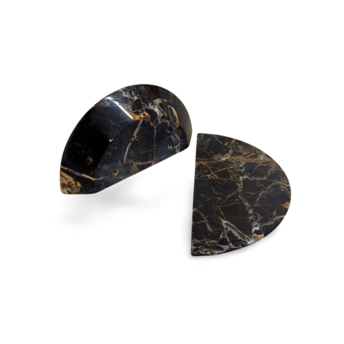 Dyrha Coffee Marble Door Handle