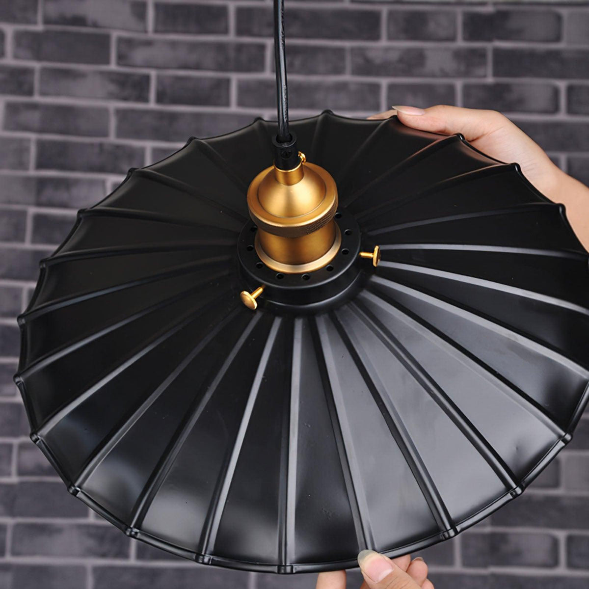 Valaine Contemporary Iron Pendant Light