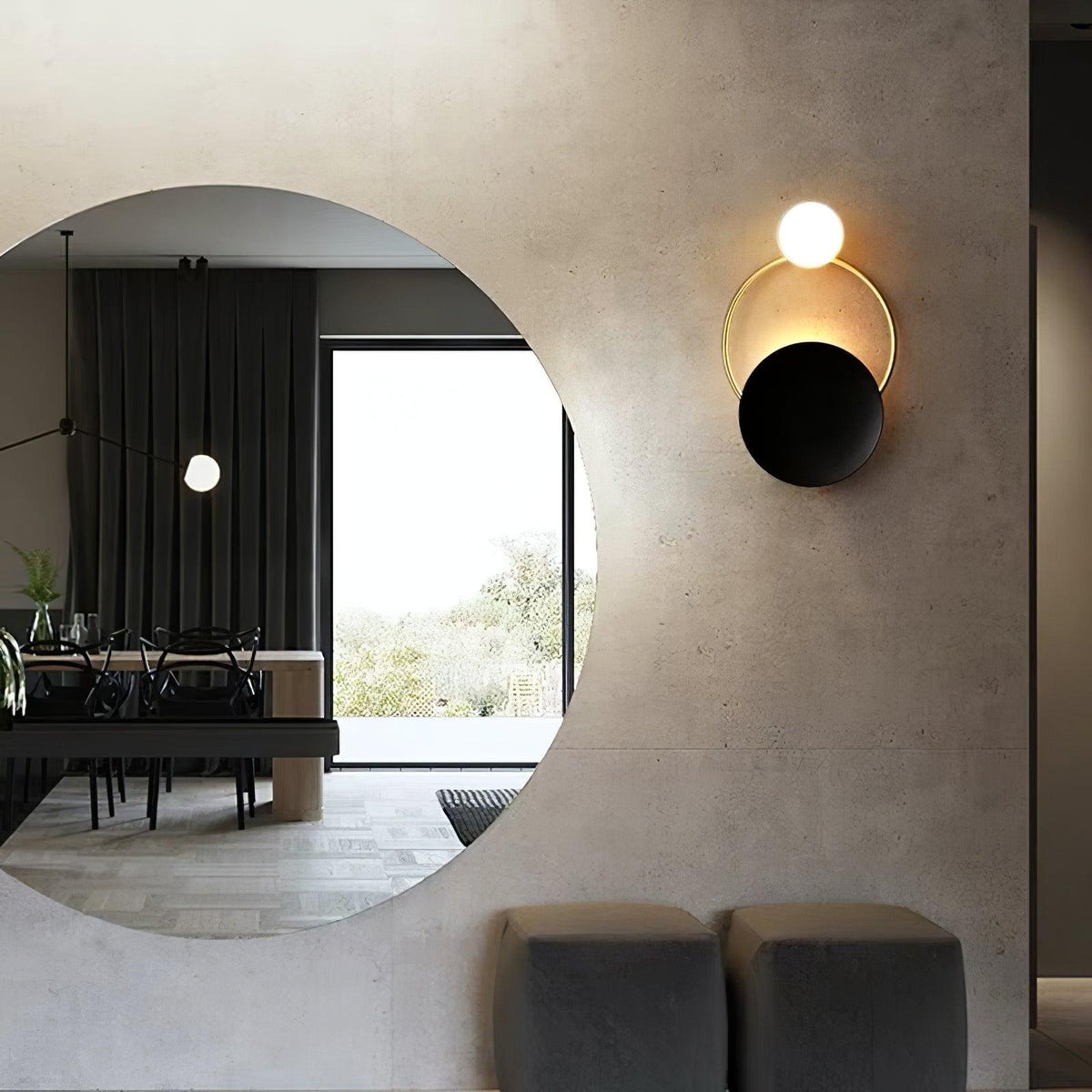 Dirixy Geometric Wall Lamp