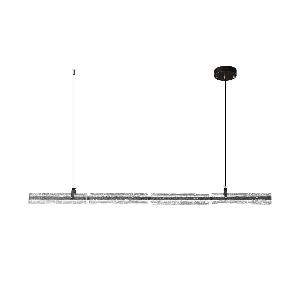 Cedorisra Luxury Ice Black Glass Pendant Lamp