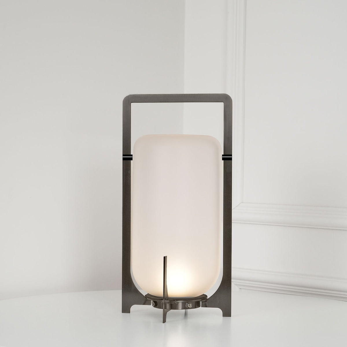 Orinenelle Steel Plastic Minimalist Table Lamp