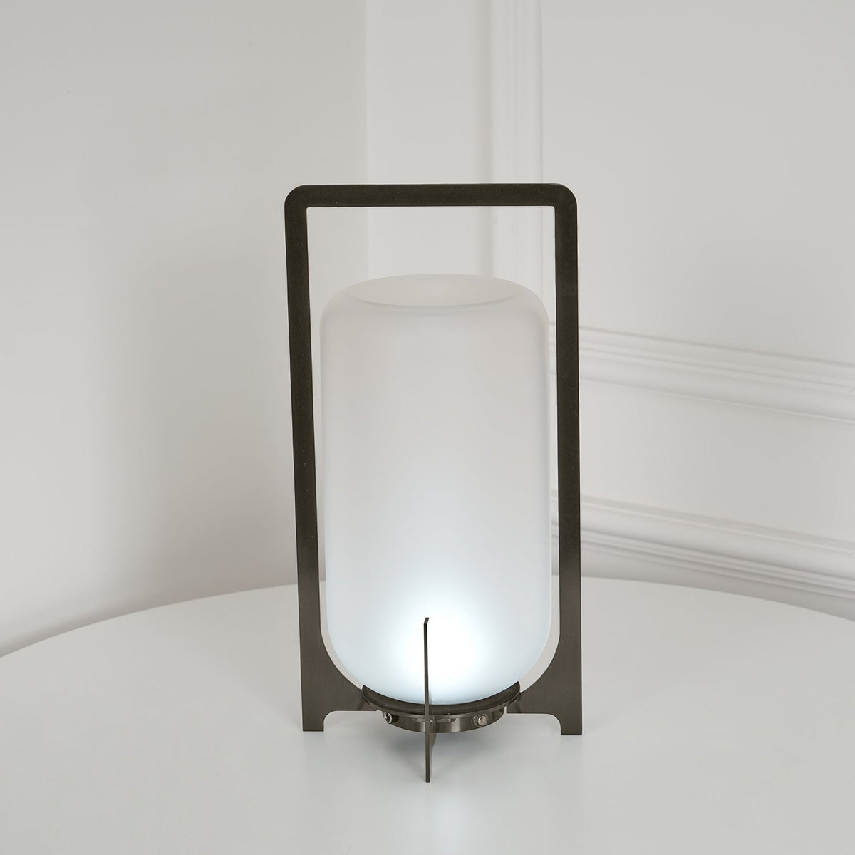 Orinenelle Steel Plastic Minimalist Table Lamp