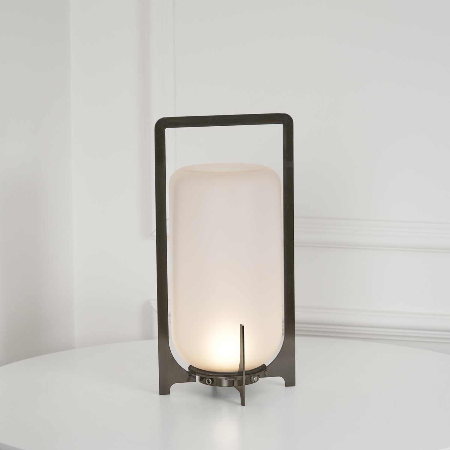 Orinenelle Steel Plastic Minimalist Table Lamp