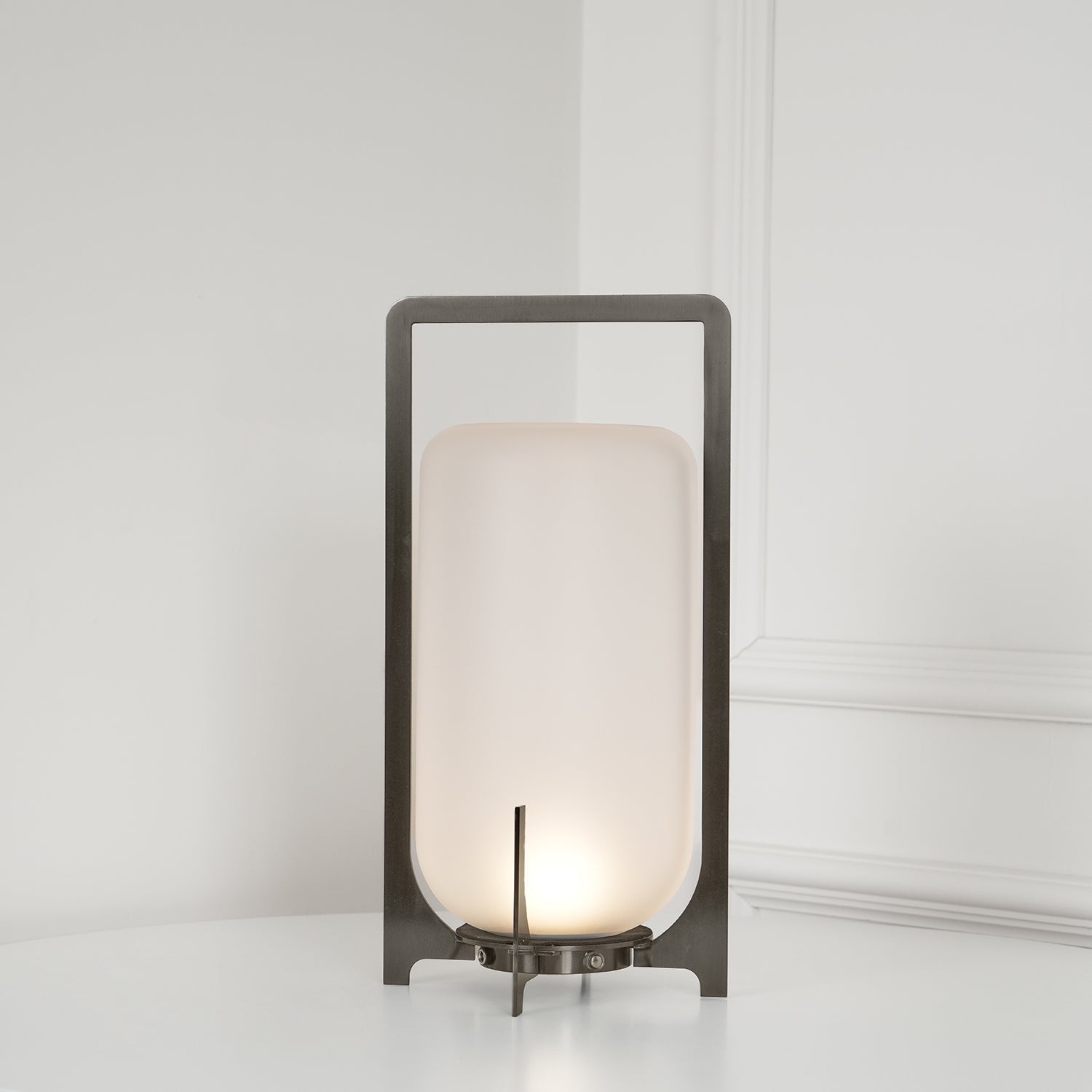 Orinenelle Steel Plastic Minimalist Table Lamp