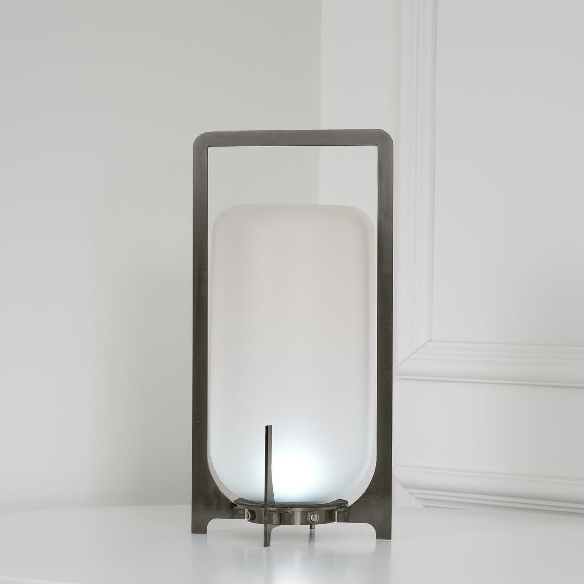 Orinenelle Steel Plastic Minimalist Table Lamp