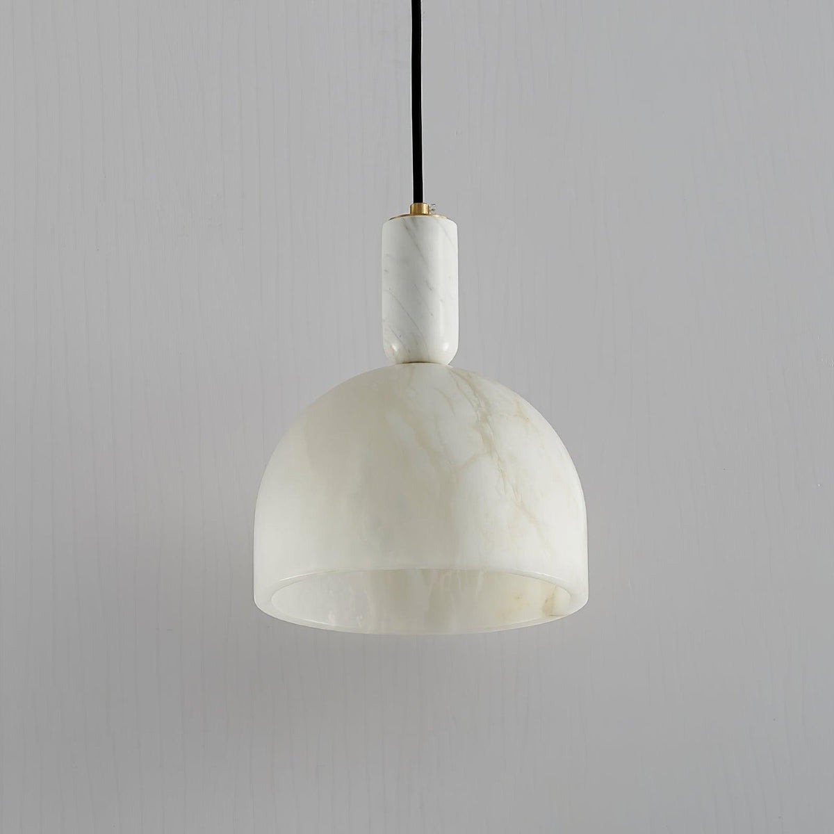 Leda Minimalist Alabaster Pendant Light