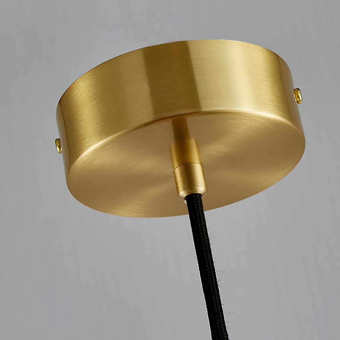 Leda Minimalist Alabaster Pendant Light
