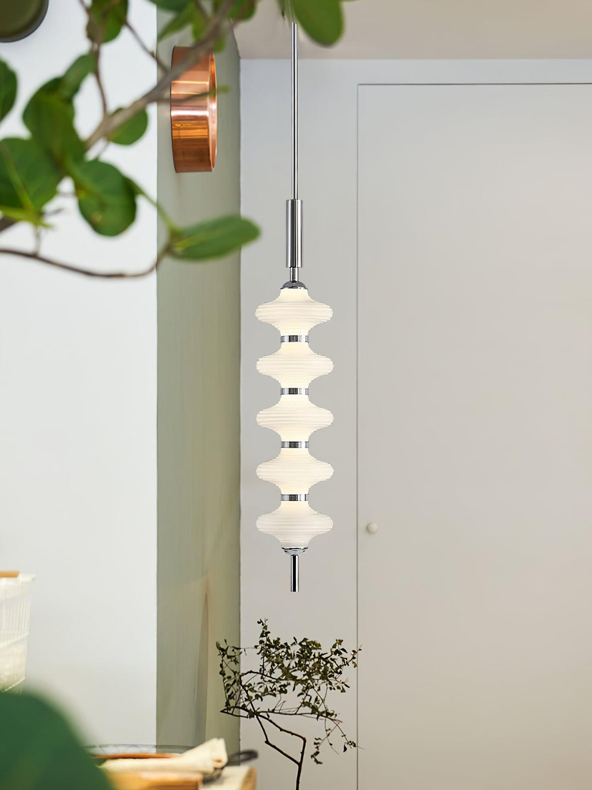 Vesperare Glass Pendant Light