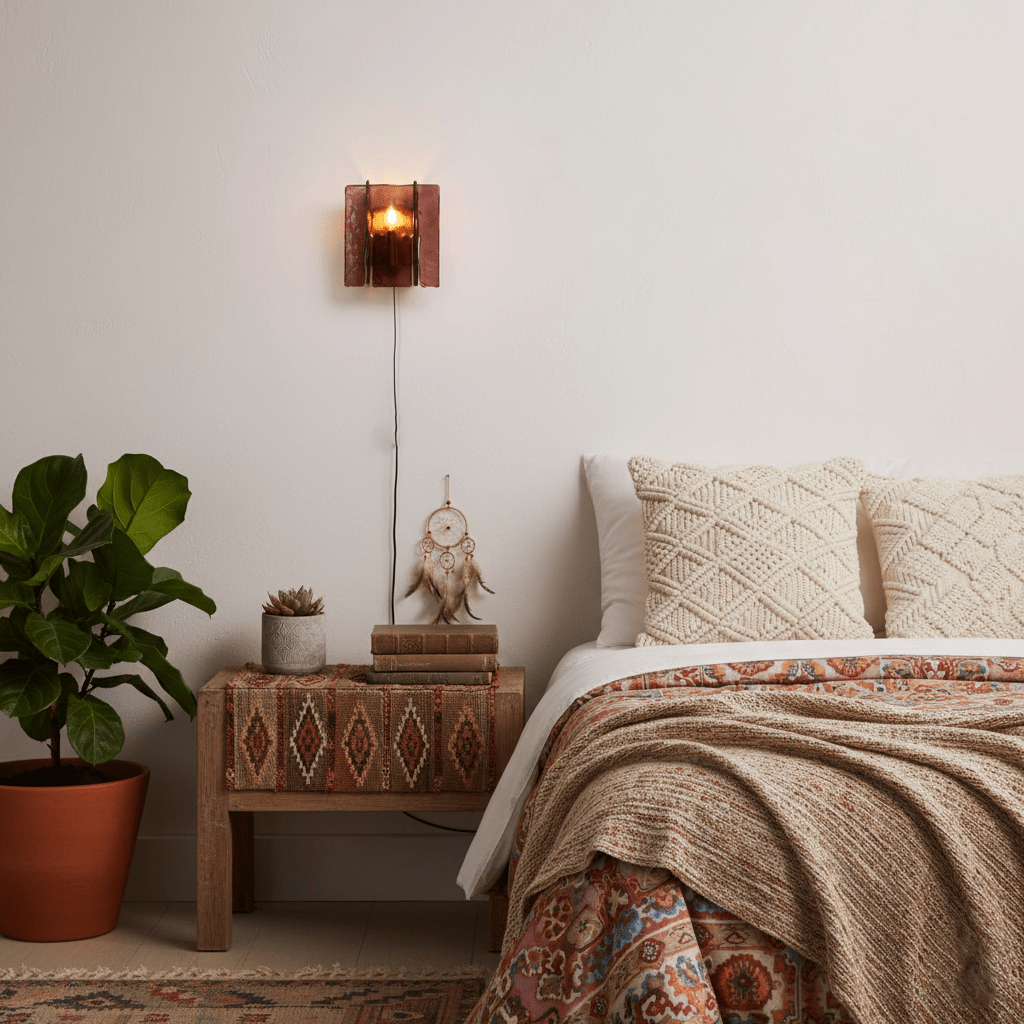 Beauley Blason Plug In Indoor Wall Light