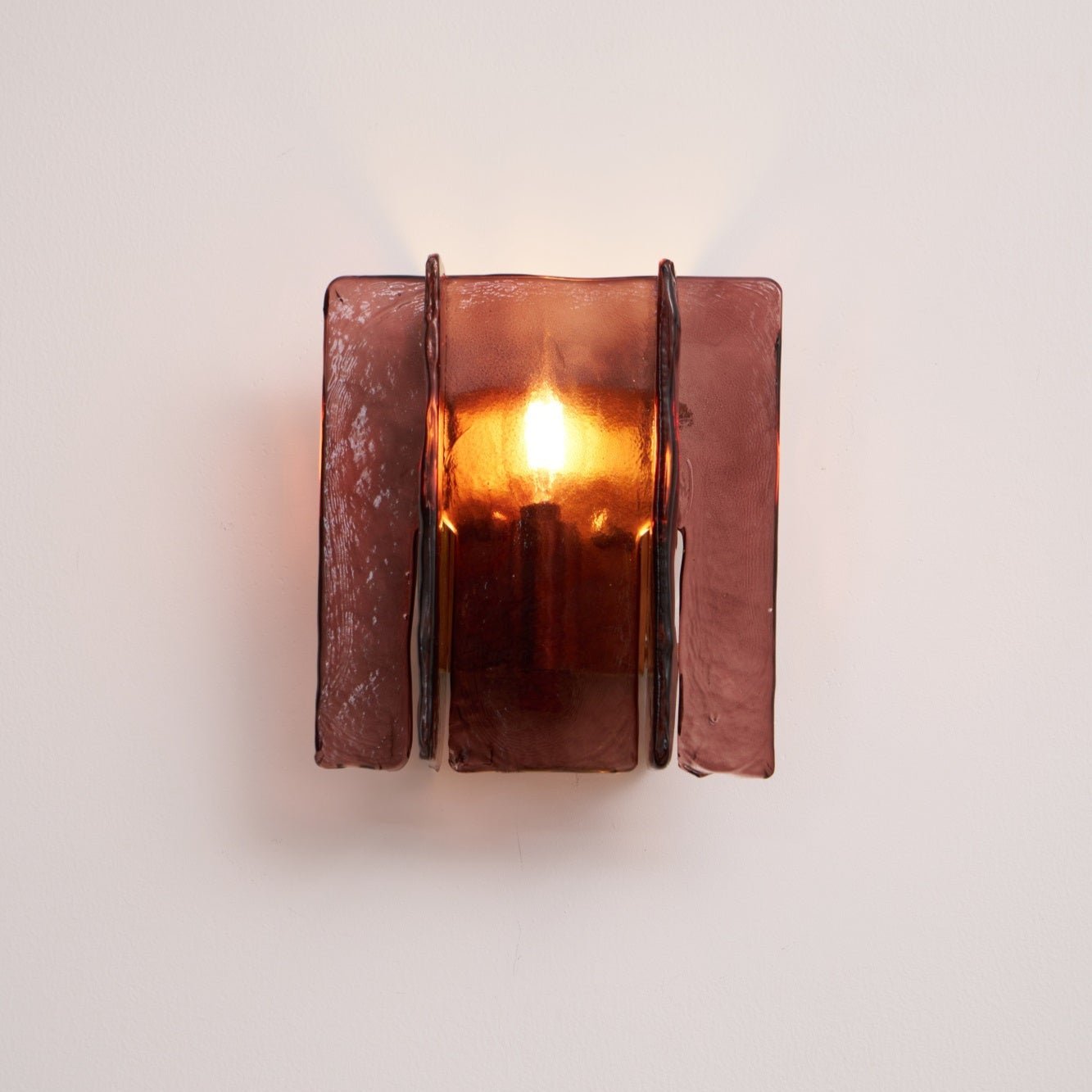 Lustra Wall Light Brass Glass Clear - Neutral Decor