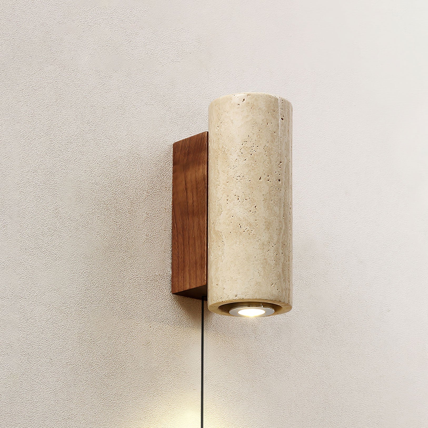 Solmere Blend Plug In Indoor Wall Light