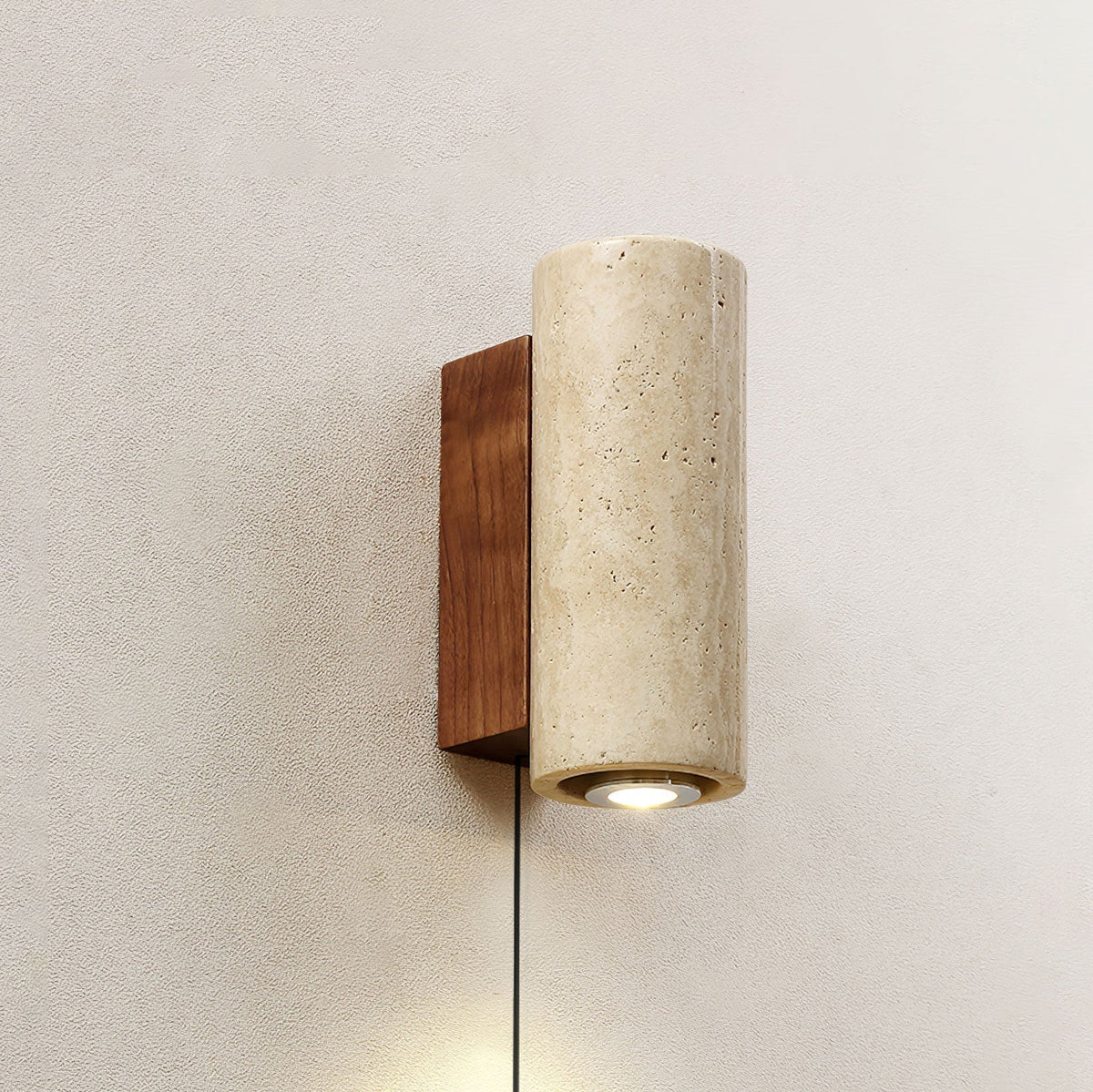 Solmere Blend Plug In Indoor Wall Light