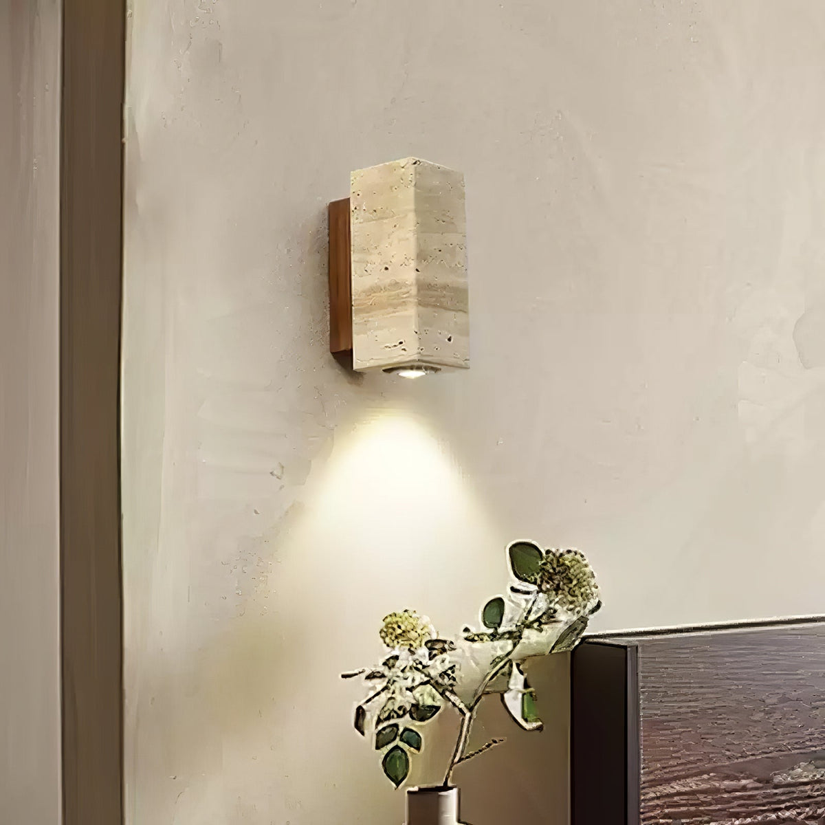 Solmere Blend Plug In Indoor Wall Light