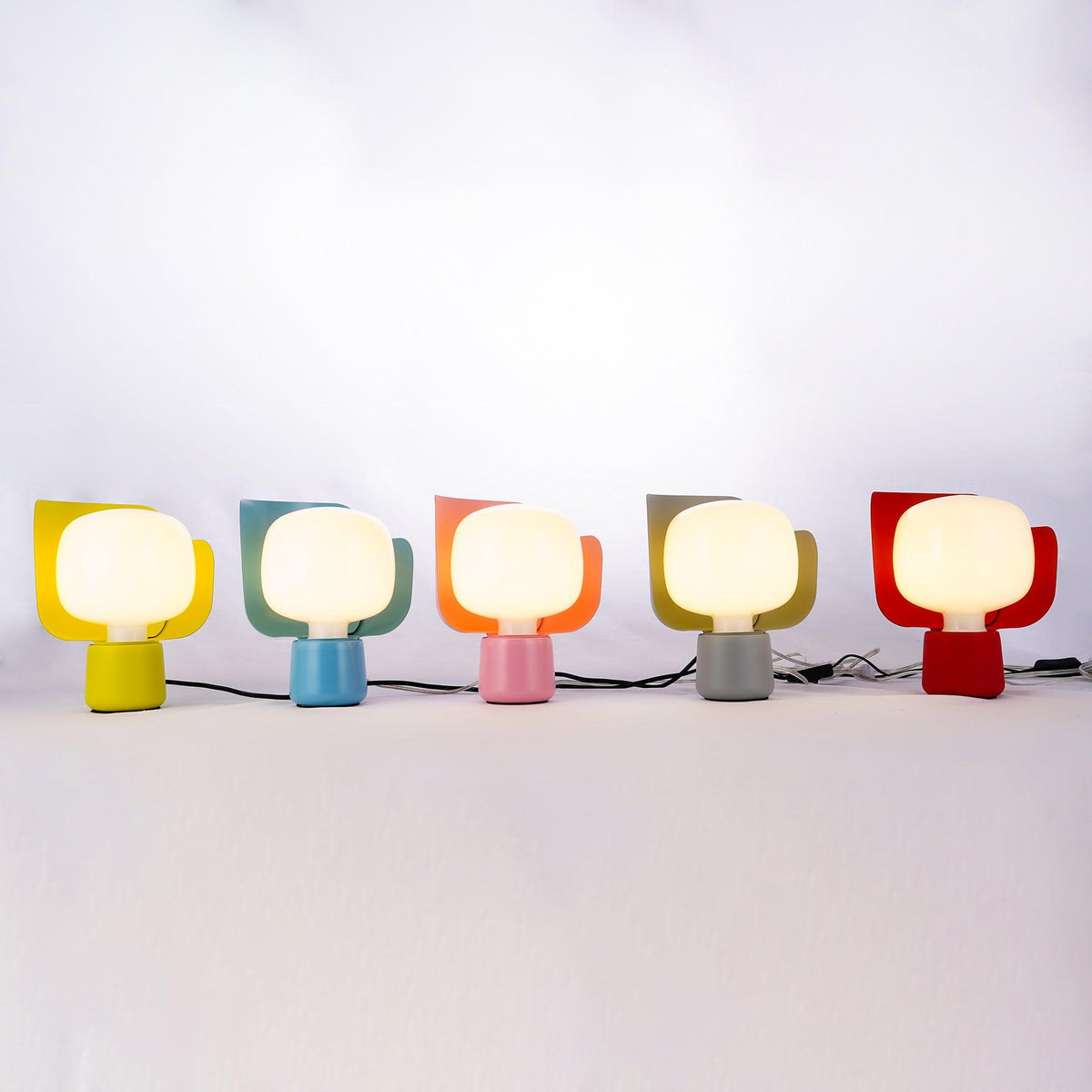 Zuri Plastic Minimalist Table Lamp
