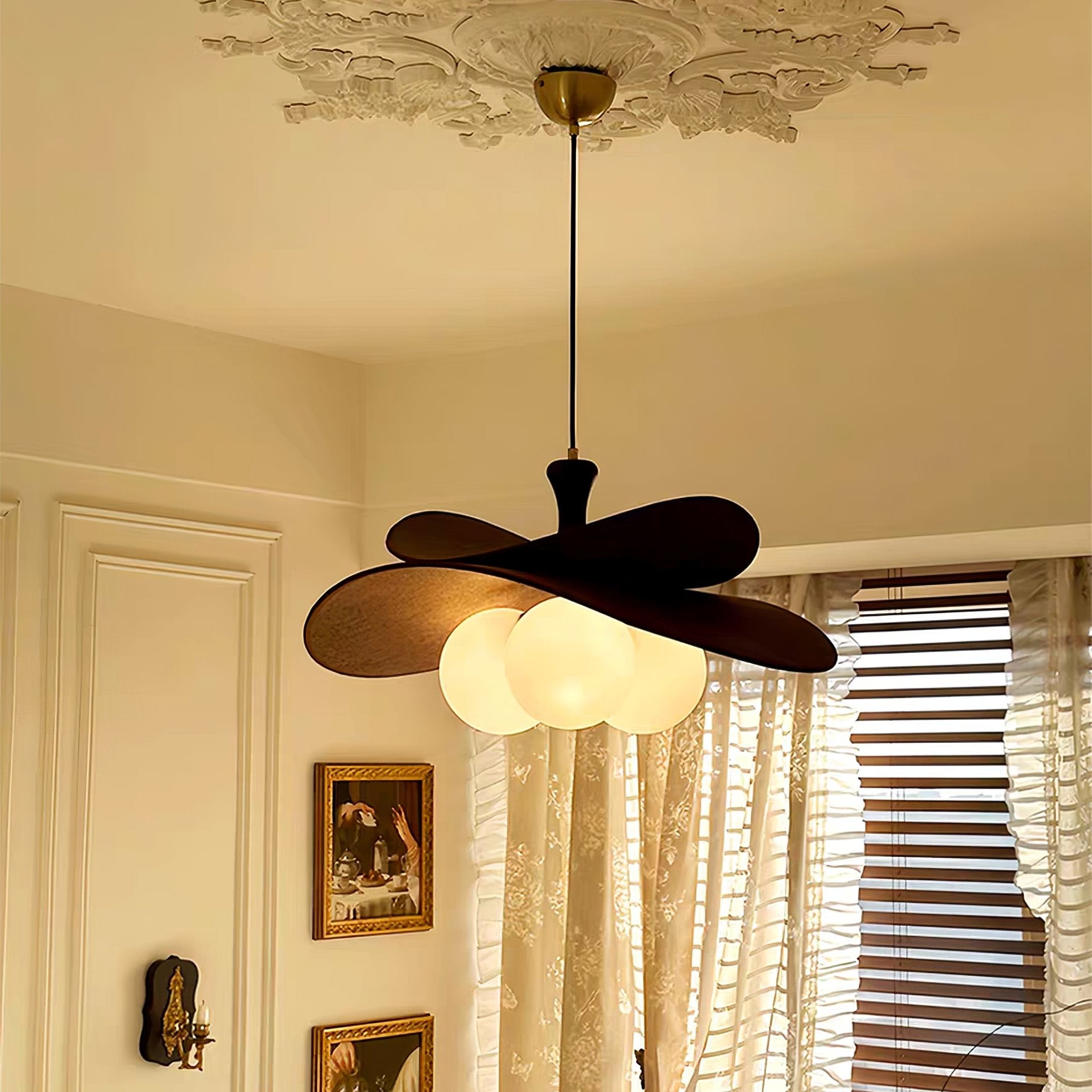 Bloom Petals Chandelier - Neutral Decor
