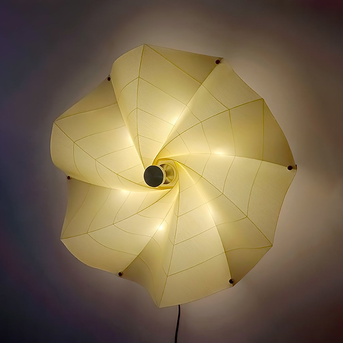 Liniise Spiral Fabric Pendant Light