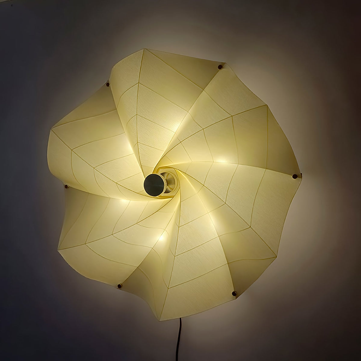 Liniise Spiral Fabric Pendant Light