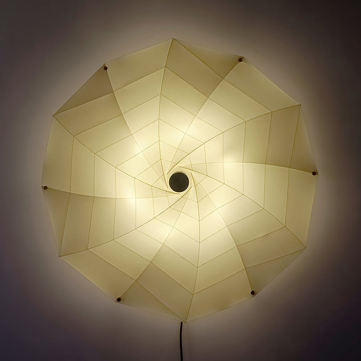 Liniise Spiral Fabric Pendant Light